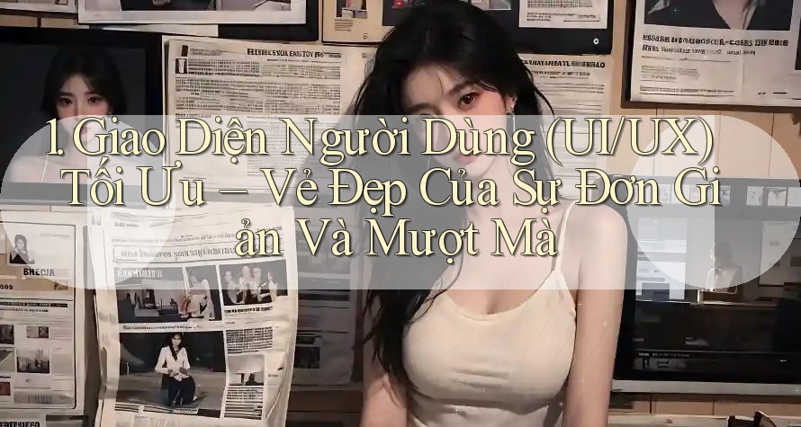 1. Giao Diện Người Dùng (UI/UX) Tối Ưu – Vẻ Đẹp Của Sự Đơn Giản Và Mượt Mà 1. Giao Diện Người Dùng (UI/UX) Tối Ưu – Vẻ Đẹp Của Sự Đơn Giản Và Mượt Mà