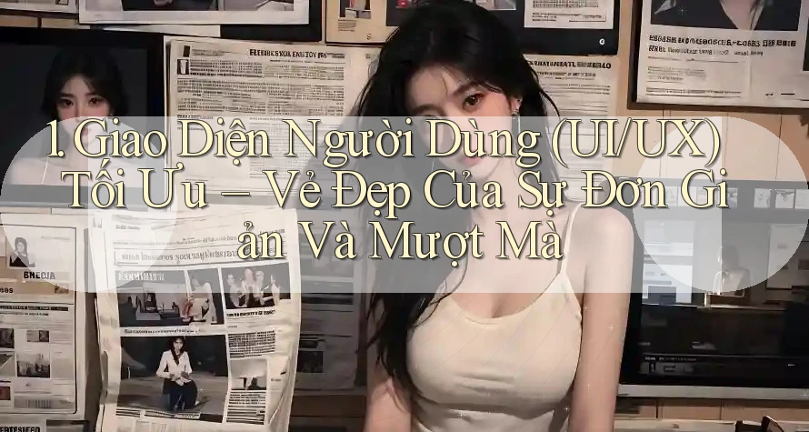 1. Giao Diện Người Dùng (UI/UX) Tối Ưu – Vẻ Đẹp Của Sự Đơn Giản Và Mượt Mà