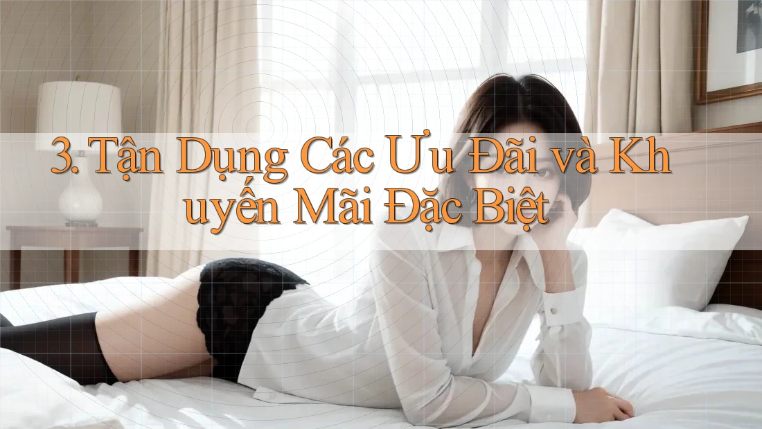 3. Tận Dụng Các Ưu Đãi và Khuyến Mãi Đặc Biệt