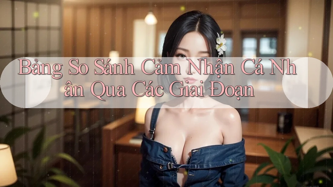 Bảng so sánh cảm nhận cá nhân qua các giai đoạn Bảng so sánh cảm nhận cá nhân qua các giai đoạn