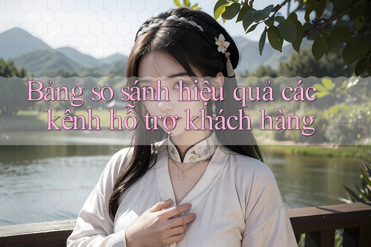 Bảng so sánh hiệu quả các kênh hỗ trợ khách hàng Bảng so sánh hiệu quả các kênh hỗ trợ khách hàng