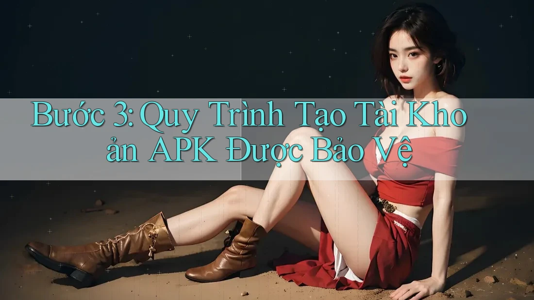 Bước 3: Quy Trình Tạo Tài Khoản APK Được Bảo Vệ Bước 3: Quy Trình Tạo Tài Khoản APK Được Bảo Vệ