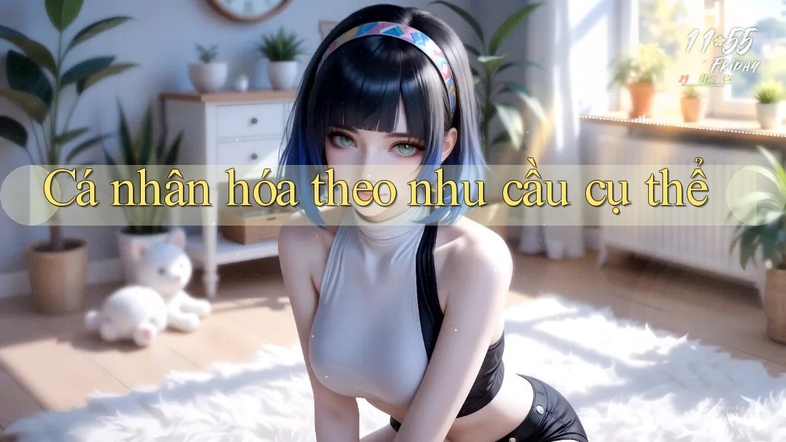 Cá nhân hóa theo nhu cầu cụ thể Cá nhân hóa theo nhu cầu cụ thể