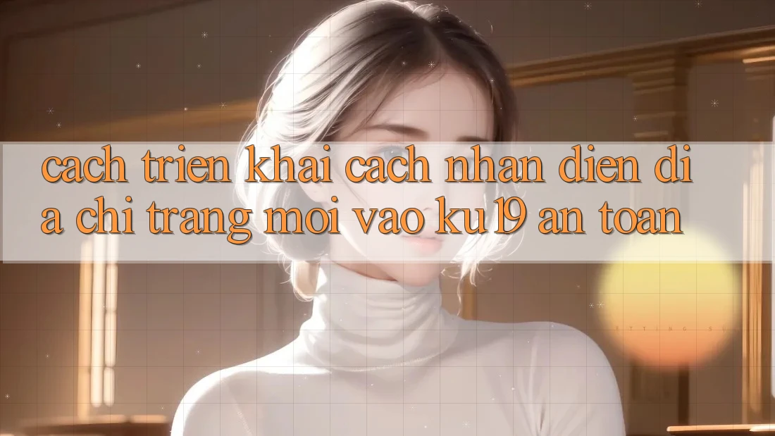 Cách triển khai Cách Nhận Diện Địa chỉ trang Mới Vào ku19 An Toàn