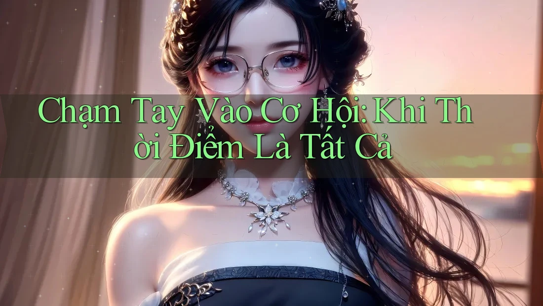 Chạm Tay Vào Cơ Hội: Khi Thời Điểm Là Tất Cả