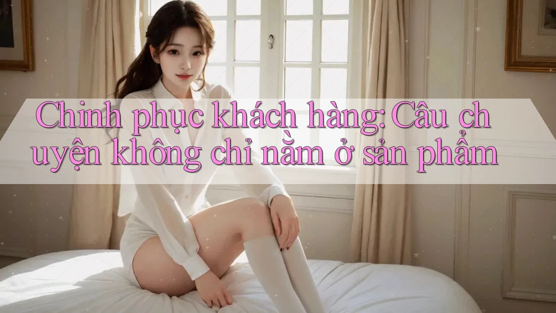 Chinh phục khách hàng: Câu chuyện không chỉ nằm ở sản phẩm Chinh phục khách hàng: Câu chuyện không chỉ nằm ở sản phẩm