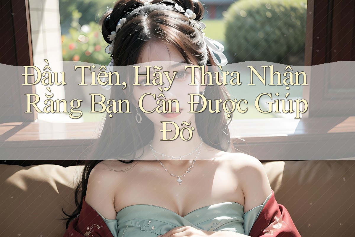 Đầu Tiên, Hãy Thừa Nhận Rằng Bạn Cần Được Giúp Đỡ