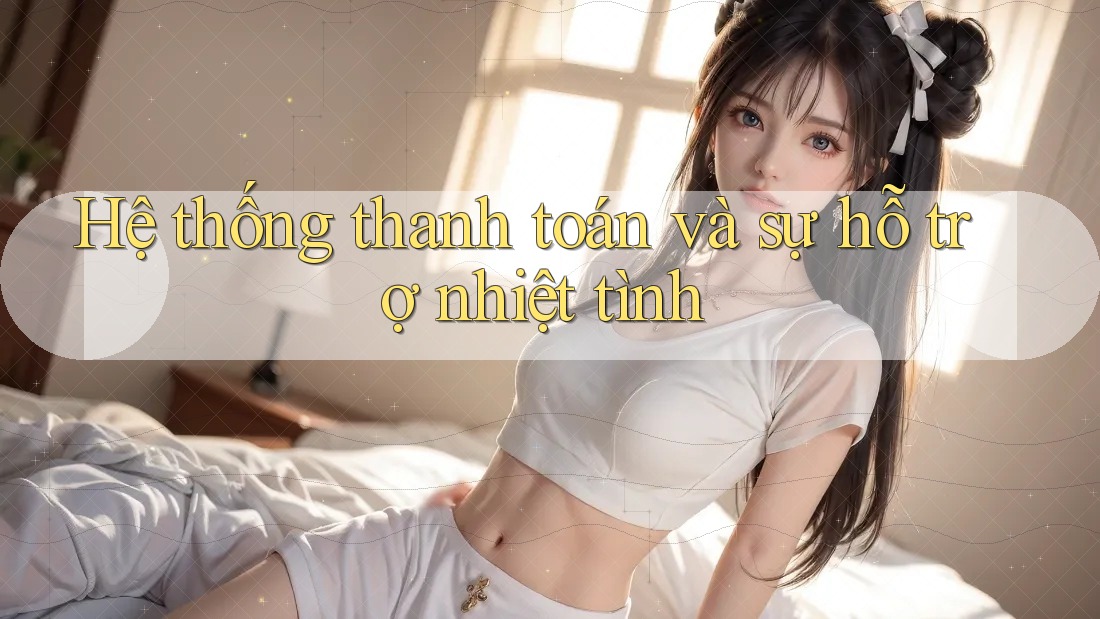 Hệ thống thanh toán và sự hỗ trợ nhiệt tình Hệ thống thanh toán và sự hỗ trợ nhiệt tình