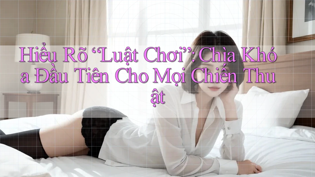 Hiểu Rõ “Luật Chơi”: Chìa Khóa Đầu Tiên Cho Mọi Chiến Thuật Hiểu Rõ “Luật Chơi”: Chìa Khóa Đầu Tiên Cho Mọi Chiến Thuật