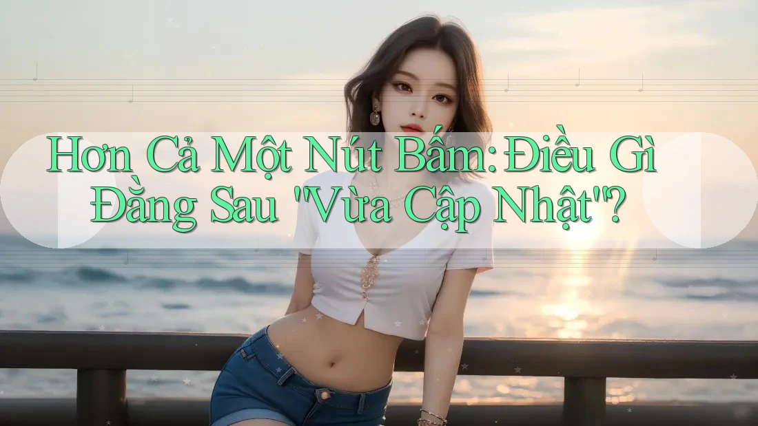 Hơn Cả Một Nút Bấm: Điều Gì Đằng Sau “Vừa Cập Nhật”?