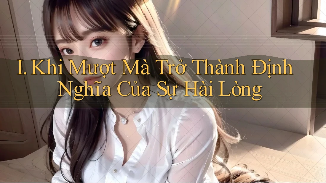 I. Khi Mượt Mà Trở Thành Định Nghĩa Của Sự Hài Lòng I. Khi Mượt Mà Trở Thành Định Nghĩa Của Sự Hài Lòng