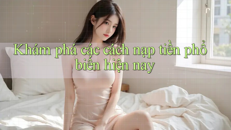 Khám phá các cách nạp tiền phổ biến hiện nay Khám phá các cách nạp tiền phổ biến hiện nay