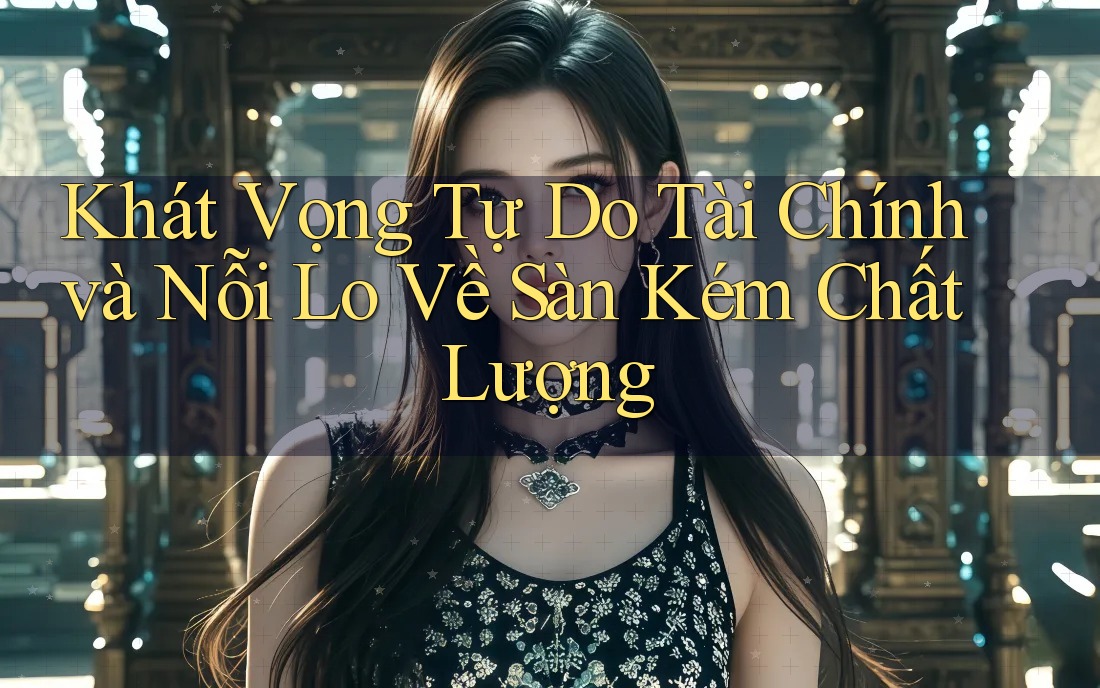 Khát Vọng Tự Do Tài Chính và Nỗi Lo Về Sàn Kém Chất Lượng
