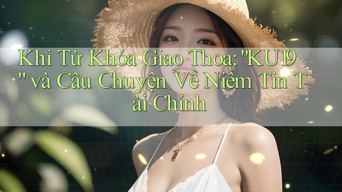 Khi Từ Khóa Giao Thoa: “KU19” và Câu Chuyện Về Niềm Tin Tài Chính Khi Từ Khóa Giao Thoa: “KU19” và Câu Chuyện Về Niềm Tin Tài Chính