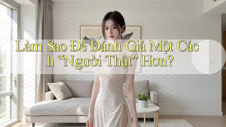 Làm Sao Để Đánh Giá Một Cách “Người Thật” Hơn? Làm Sao Để Đánh Giá Một Cách “Người Thật” Hơn?