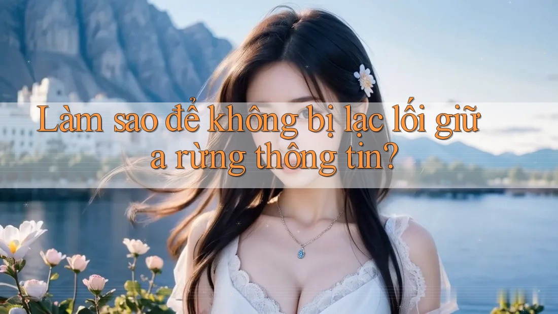 Làm sao để không bị lạc lối giữa rừng thông tin? Làm sao để không bị lạc lối giữa rừng thông tin?