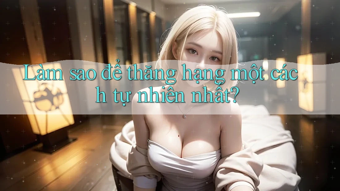 Làm sao để thăng hạng một cách tự nhiên nhất?
