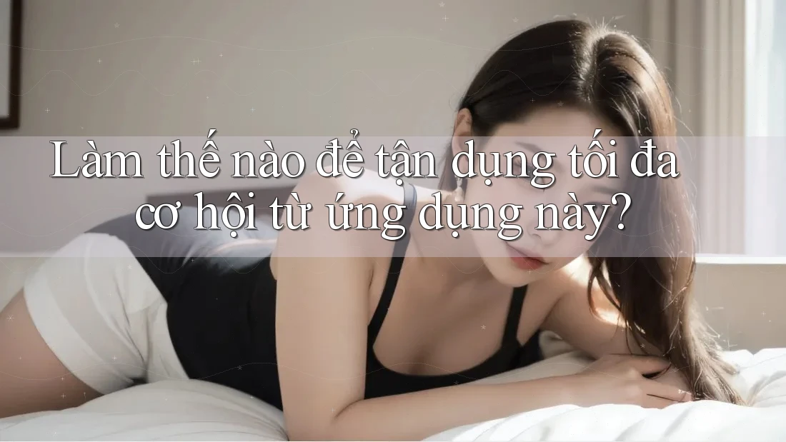 Làm thế nào để tận dụng tối đa cơ hội từ ứng dụng này?