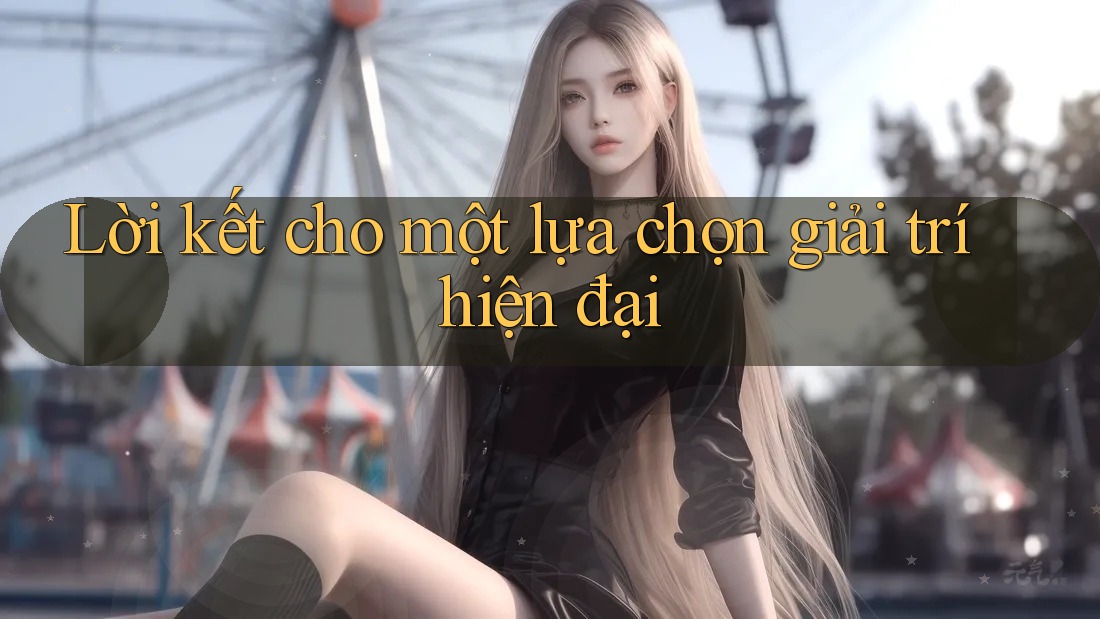 Lời kết cho một lựa chọn giải trí hiện đại Lời kết cho một lựa chọn giải trí hiện đại