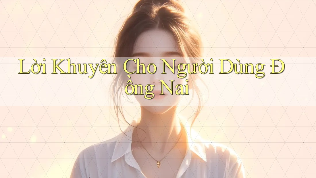 Lời Khuyên Cho Người Dùng Đồng Nai Lời Khuyên Cho Người Dùng Đồng Nai
