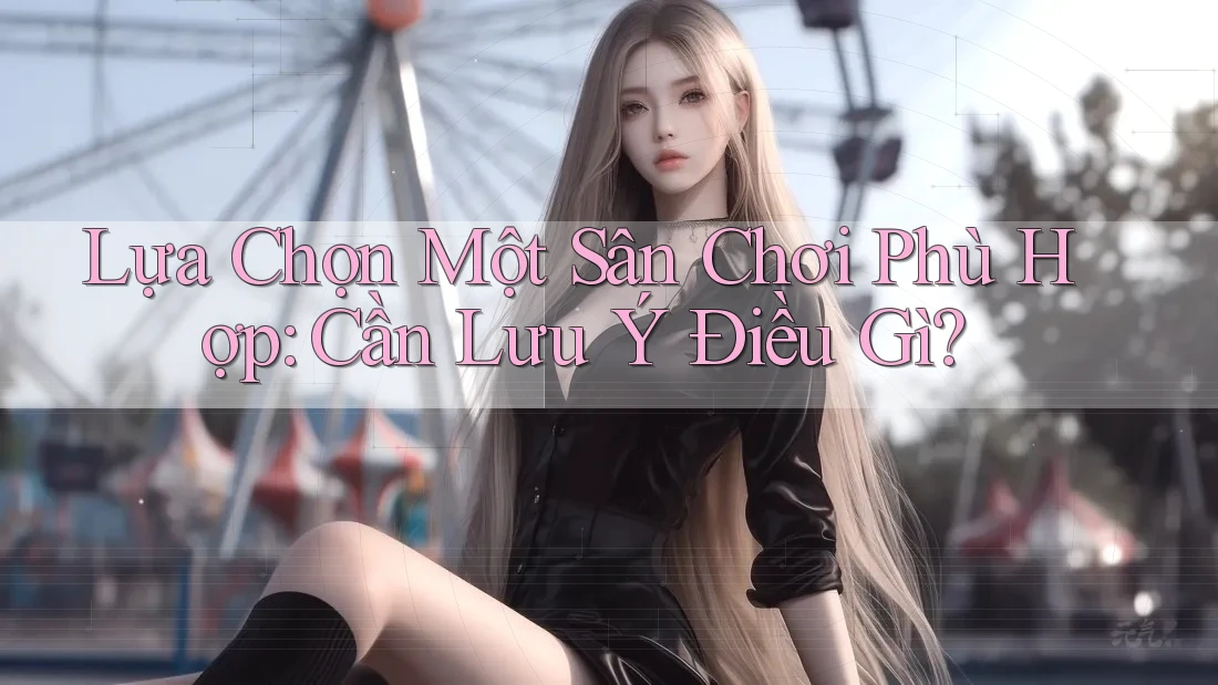 Lựa Chọn Một Sân Chơi Phù Hợp: Cần Lưu Ý Điều Gì?