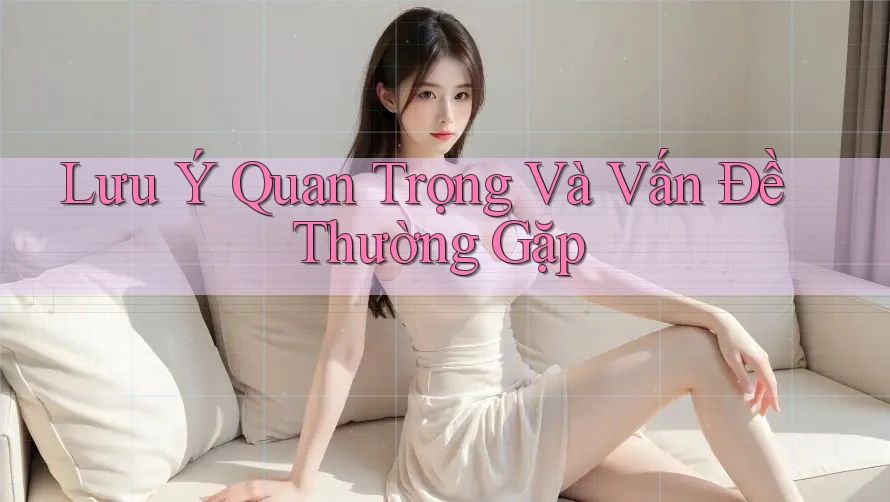 Lưu Ý Quan Trọng Và Vấn Đề Thường Gặp Lưu Ý Quan Trọng Và Vấn Đề Thường Gặp