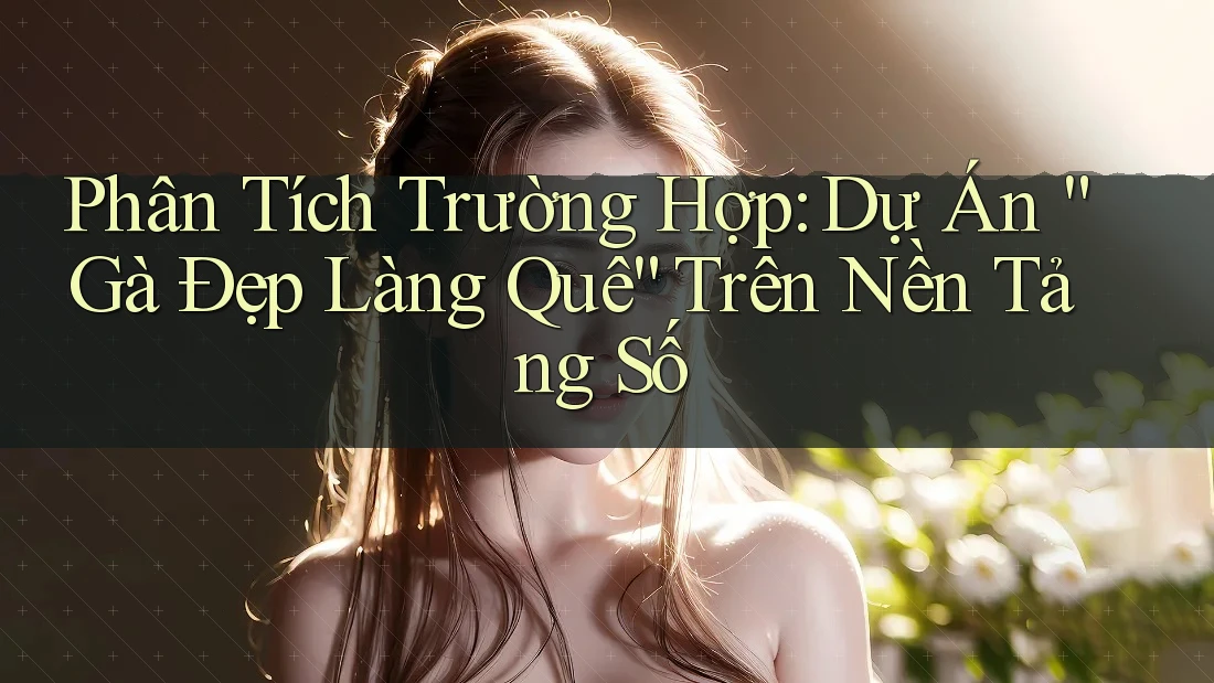 Phân Tích Trường Hợp: Dự Án “Gà Đẹp Làng Quê” Trên Nền Tảng Số Phân Tích Trường Hợp: Dự Án “Gà Đẹp Làng Quê” Trên Nền Tảng Số
