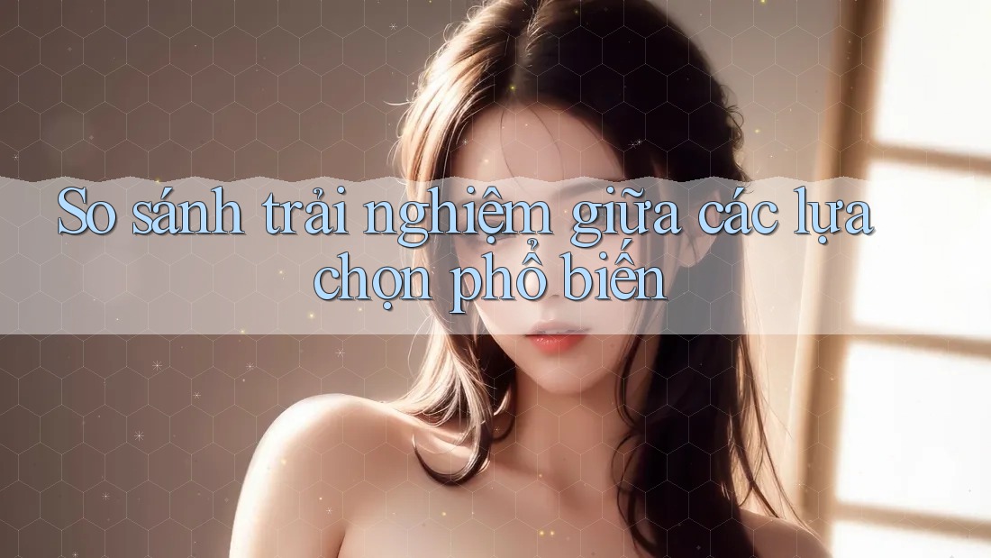 So sánh trải nghiệm giữa các lựa chọn phổ biến So sánh trải nghiệm giữa các lựa chọn phổ biến