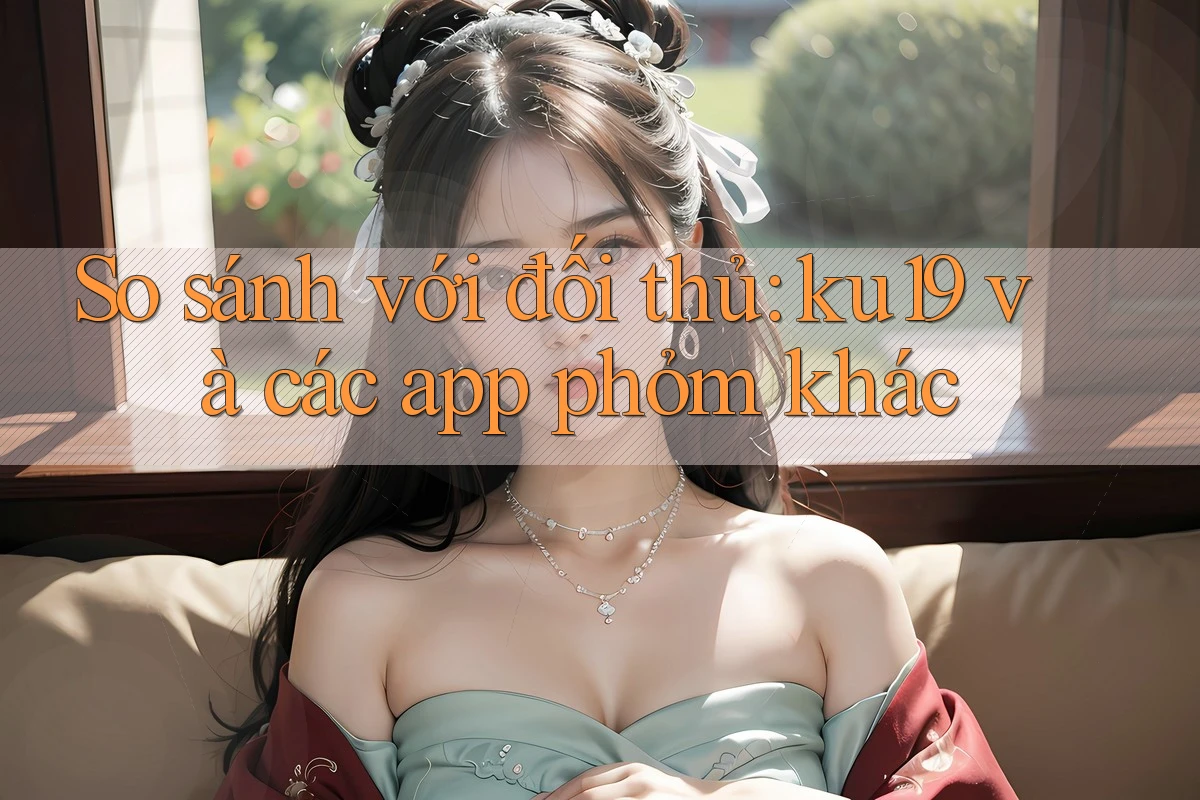 So sánh với đối thủ: ku19 và các app phỏm khác So sánh với đối thủ: ku19 và các app phỏm khác