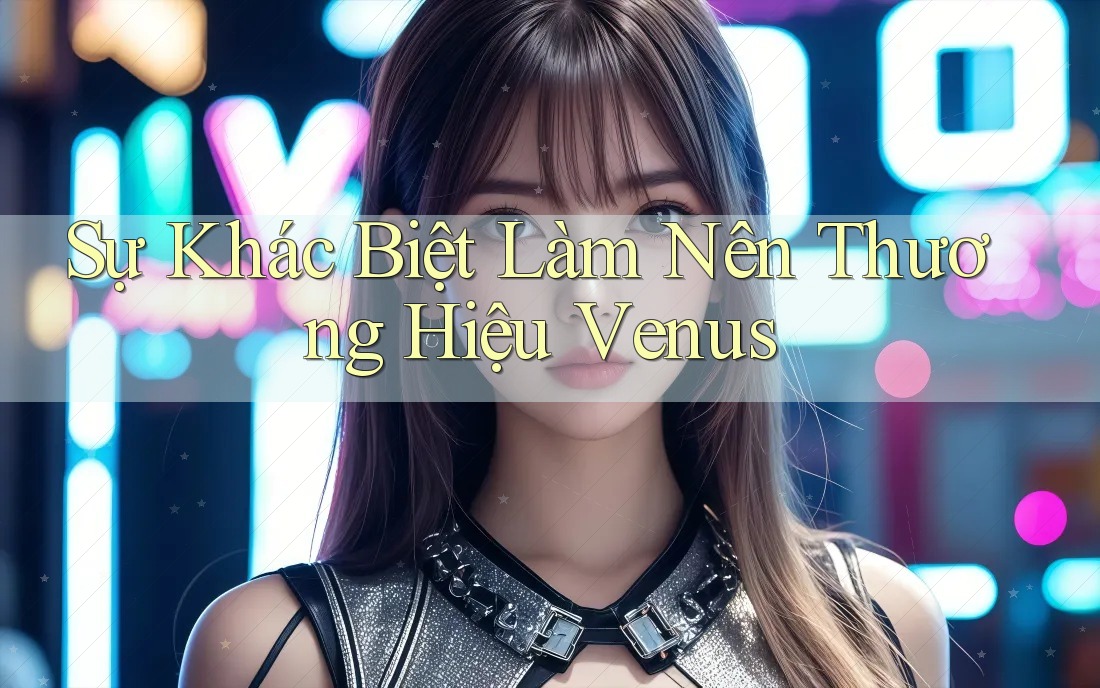 Sự Khác Biệt Làm Nên Thương Hiệu Venus Sự Khác Biệt Làm Nên Thương Hiệu Venus