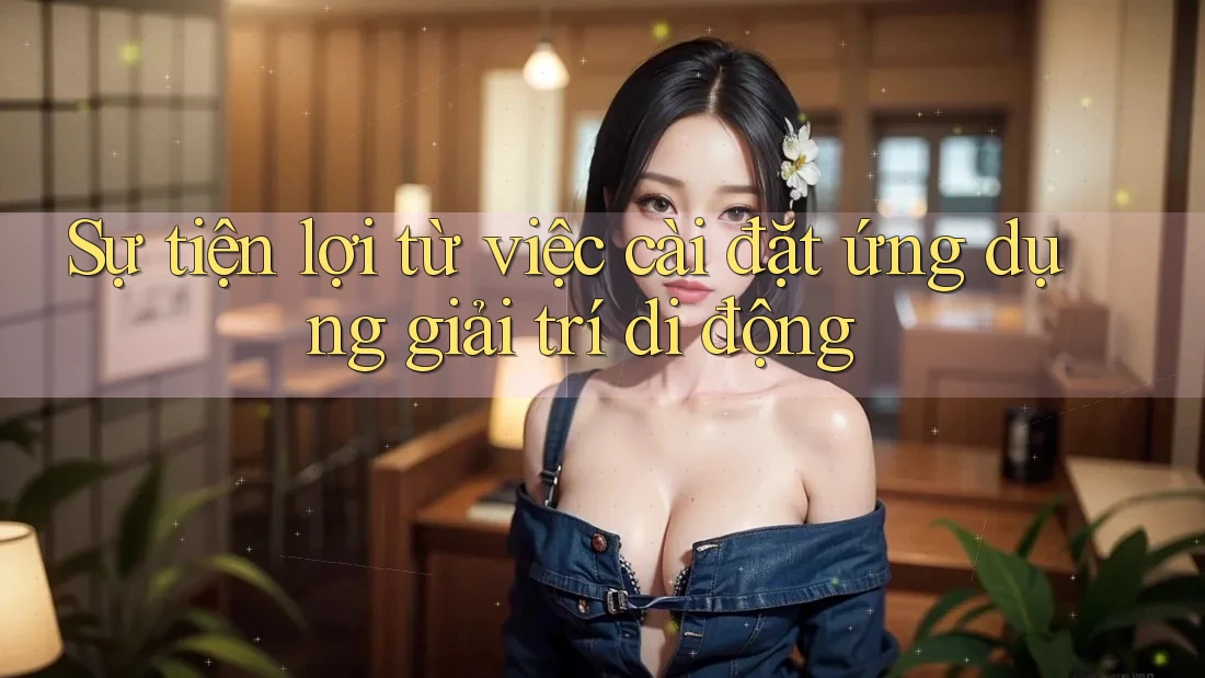 Sự tiện lợi từ việc cài đặt ứng dụng giải trí di động Sự tiện lợi từ việc cài đặt ứng dụng giải trí di động
