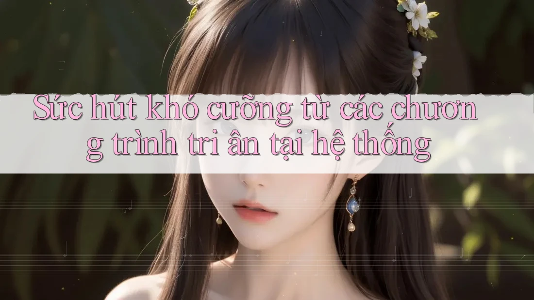 Sức hút khó cưỡng từ các chương trình tri ân tại hệ thống Sức hút khó cưỡng từ các chương trình tri ân tại hệ thống