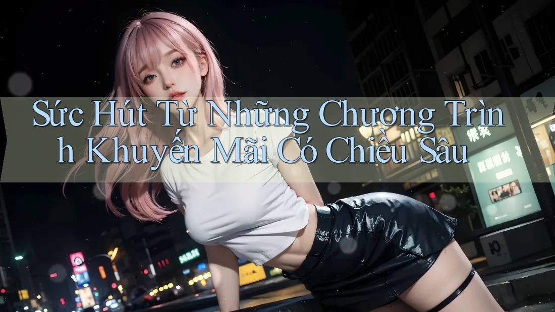 Sức Hút Từ Những Chương Trình Khuyến Mãi Có Chiều Sâu Sức Hút Từ Những Chương Trình Khuyến Mãi Có Chiều Sâu