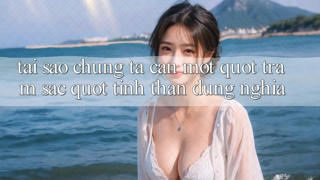 Tại sao chúng ta cần một " trạm sạc" tinh thần đúng nghĩa?