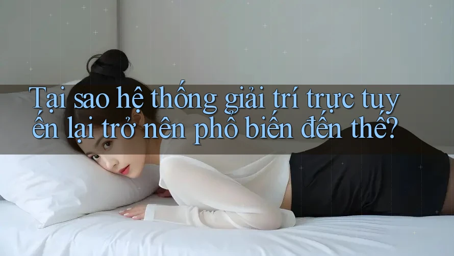Tại sao hệ thống giải trí trực tuyến lại trở nên phổ biến đến thế? Tại sao hệ thống giải trí trực tuyến lại trở nên phổ biến đến thế?