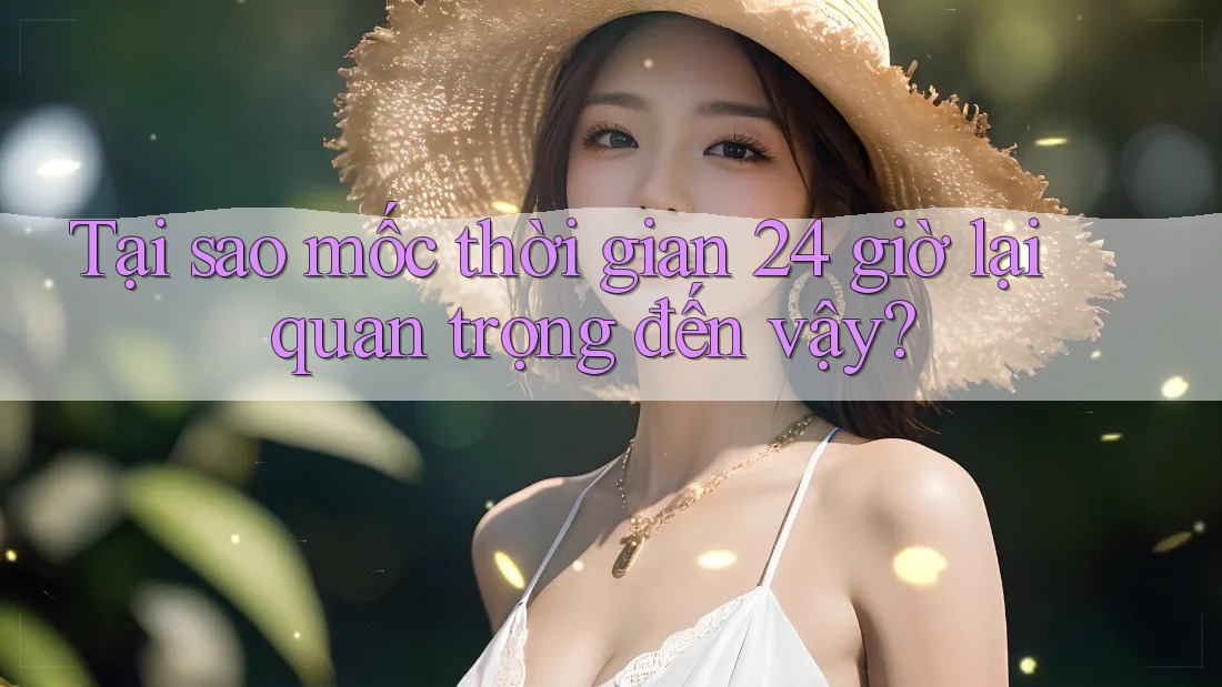 Tại sao mốc thời gian 24 giờ lại quan trọng đến vậy? Tại sao mốc thời gian 24 giờ lại quan trọng đến vậy?