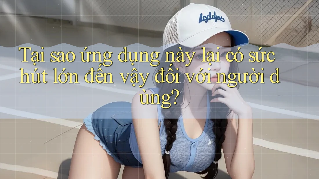 Tại sao ứng dụng này lại có sức hút lớn đến vậy đối với người dùng? Tại sao ứng dụng này lại có sức hút lớn đến vậy đối với người dùng?