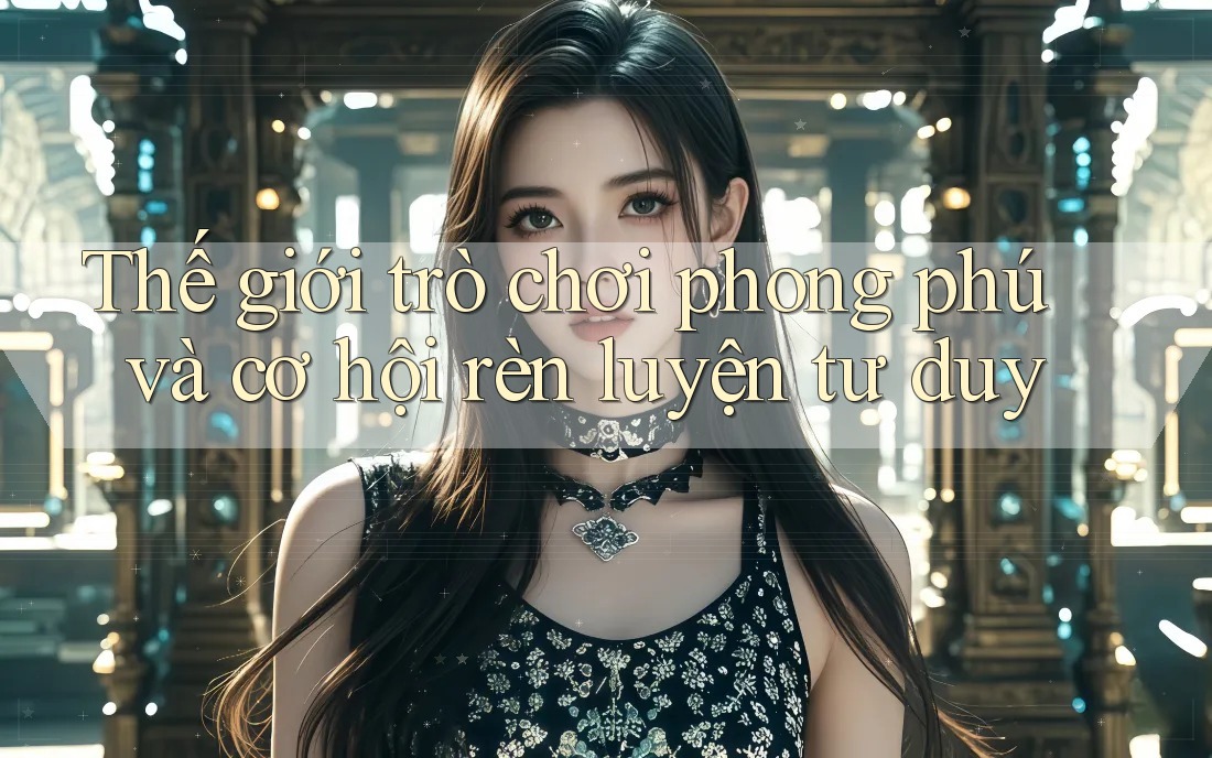 Thế giới trò chơi phong phú và cơ hội rèn luyện tư duy