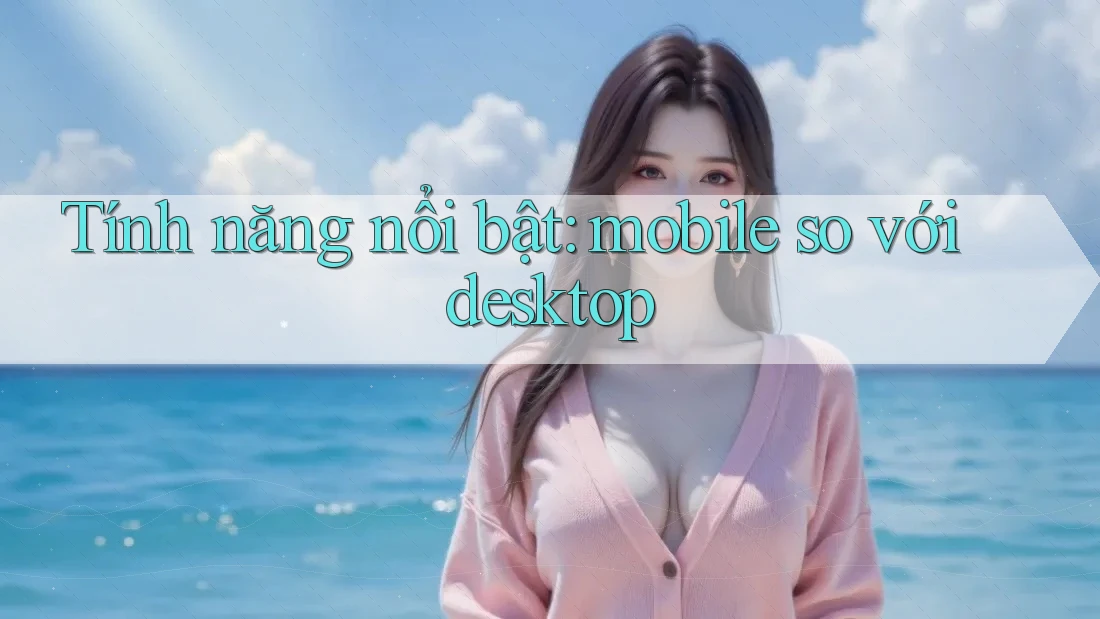 Tính năng nổi bật: mobile so với desktop