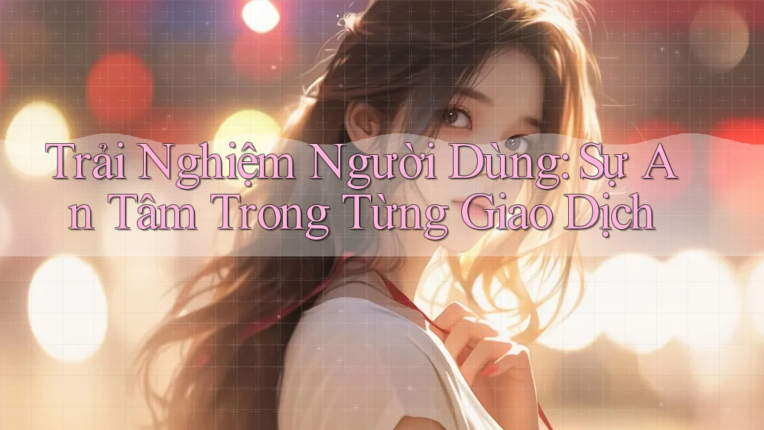 Trải Nghiệm Người Dùng: Sự An Tâm Trong Từng Giao Dịch Trải Nghiệm Người Dùng: Sự An Tâm Trong Từng Giao Dịch