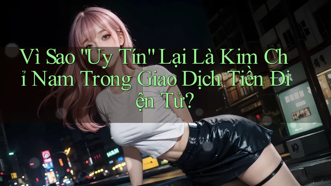 Vì Sao “Uy Tín” Lại Là Kim Chỉ Nam Trong Giao Dịch Tiền Điện Tử?