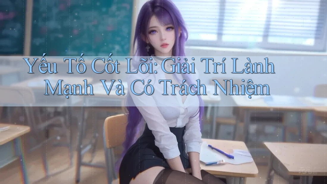 Yếu Tố Cốt Lõi: Giải Trí Lành Mạnh Và Có Trách Nhiệm Yếu Tố Cốt Lõi: Giải Trí Lành Mạnh Và Có Trách Nhiệm